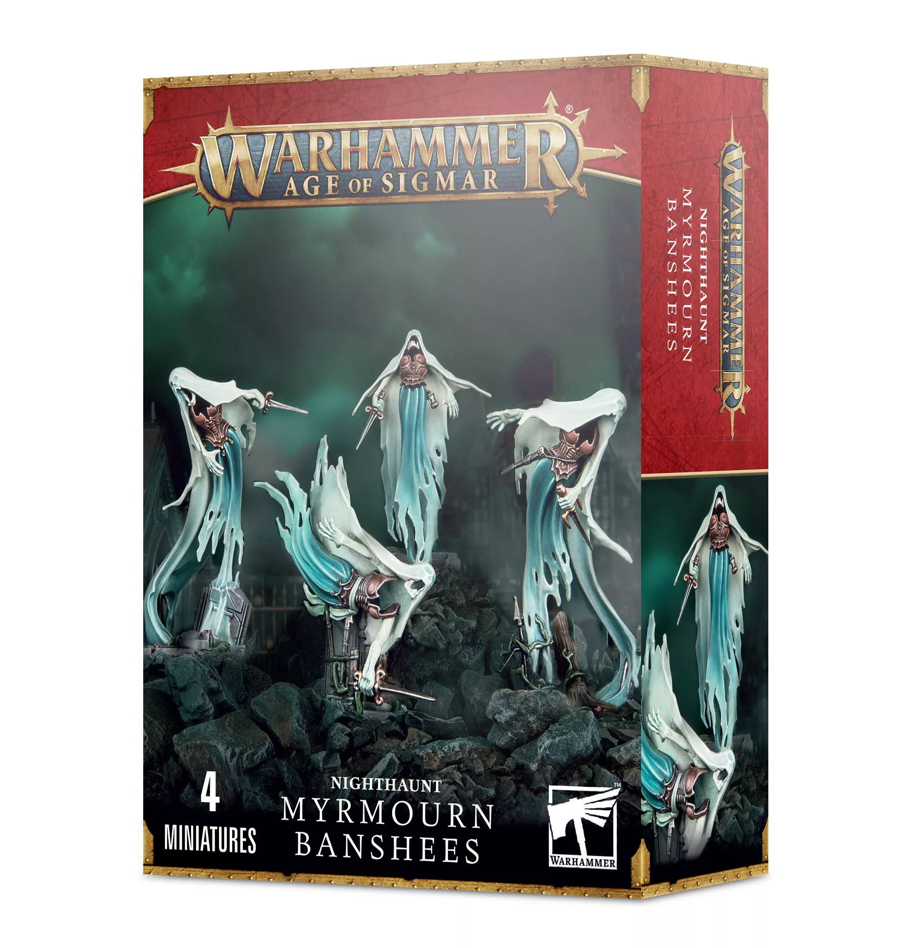 Age Of Sigmar Nighthaunt : Myrmourn Banshees