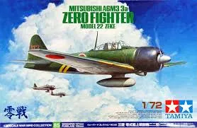Tamiya 60785 1:72 Mitsubishi A6M3-3a ZERO