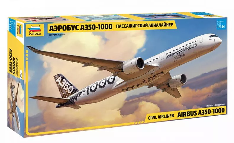 Zvezda 7020 1:144 Airbus A350-1000