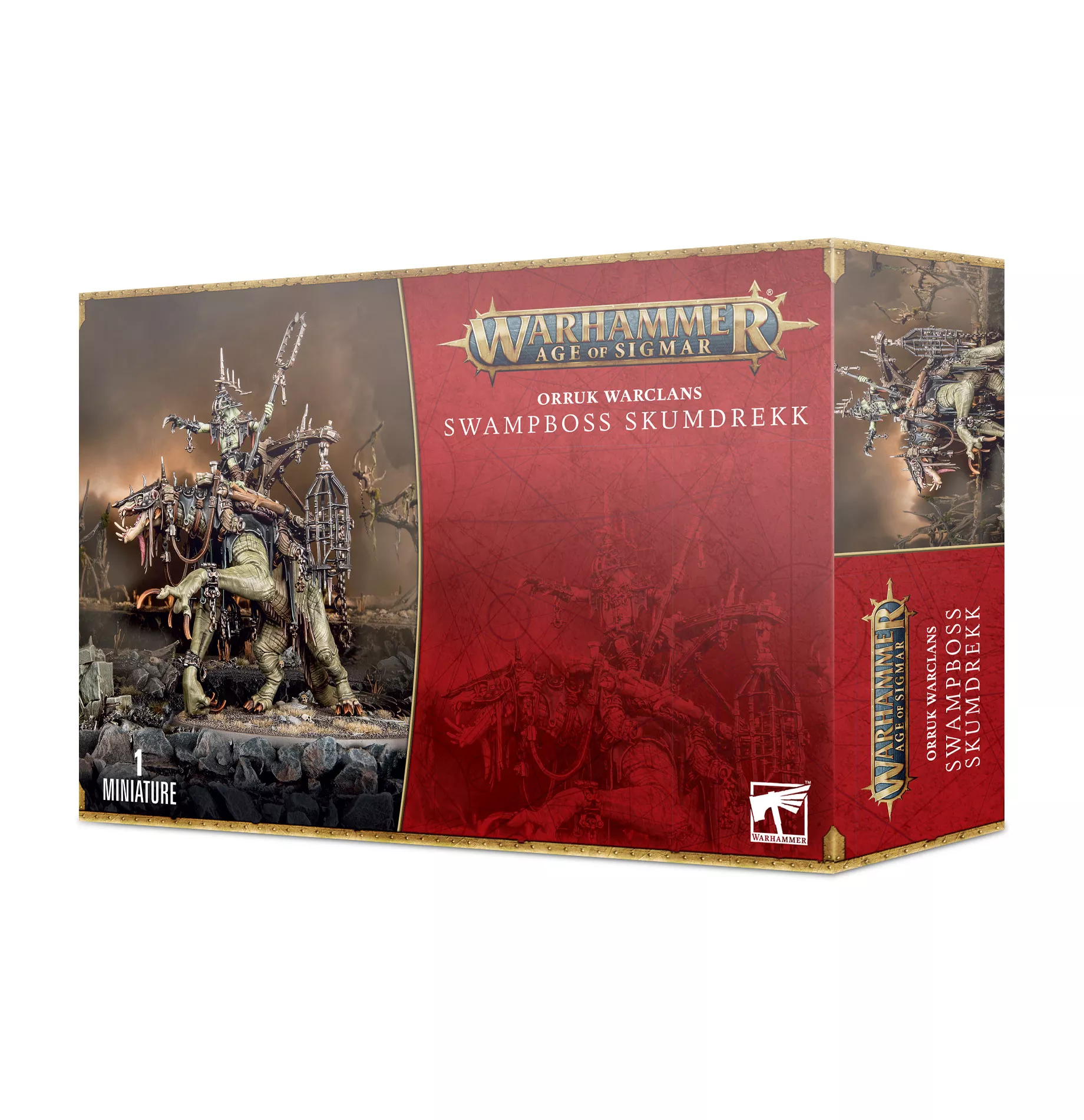 Age Of Sigmar Orruk Warclans : Swampboss Skumdrekk