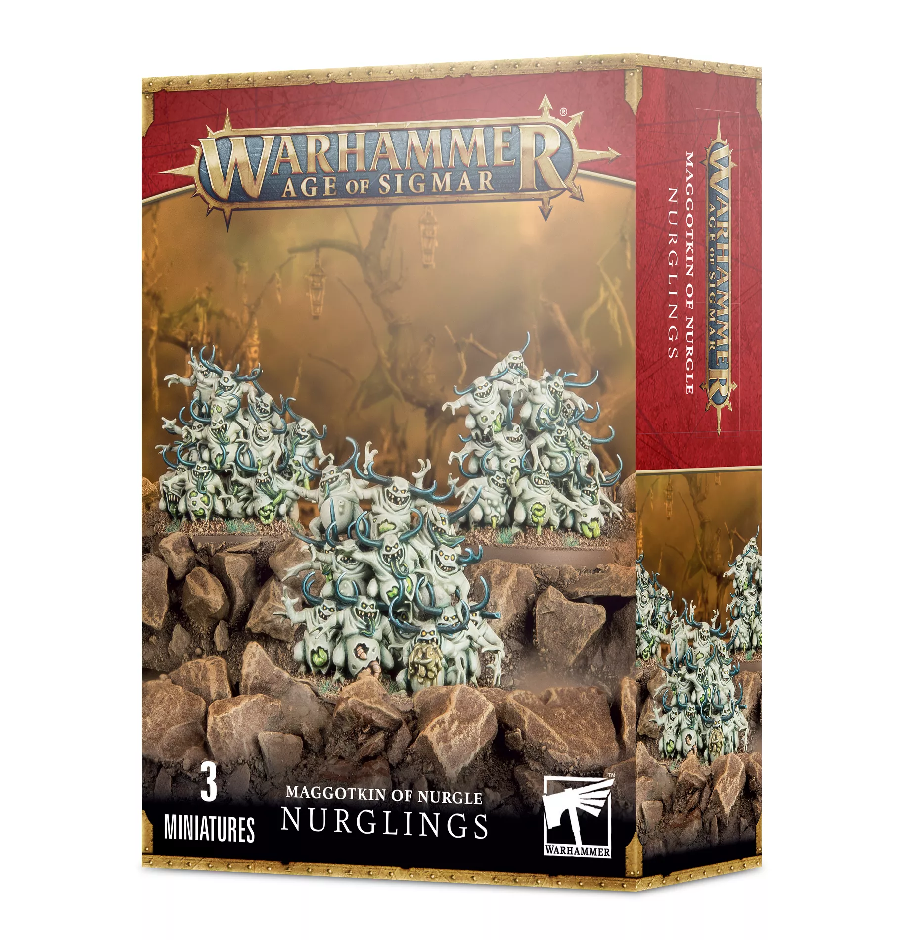 Age Of Sigmar Maggotkin of Nurgle : Nurglings