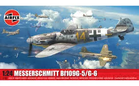 Airfix A17003 1:24 Messerschmitt Bf109G-5/G-6