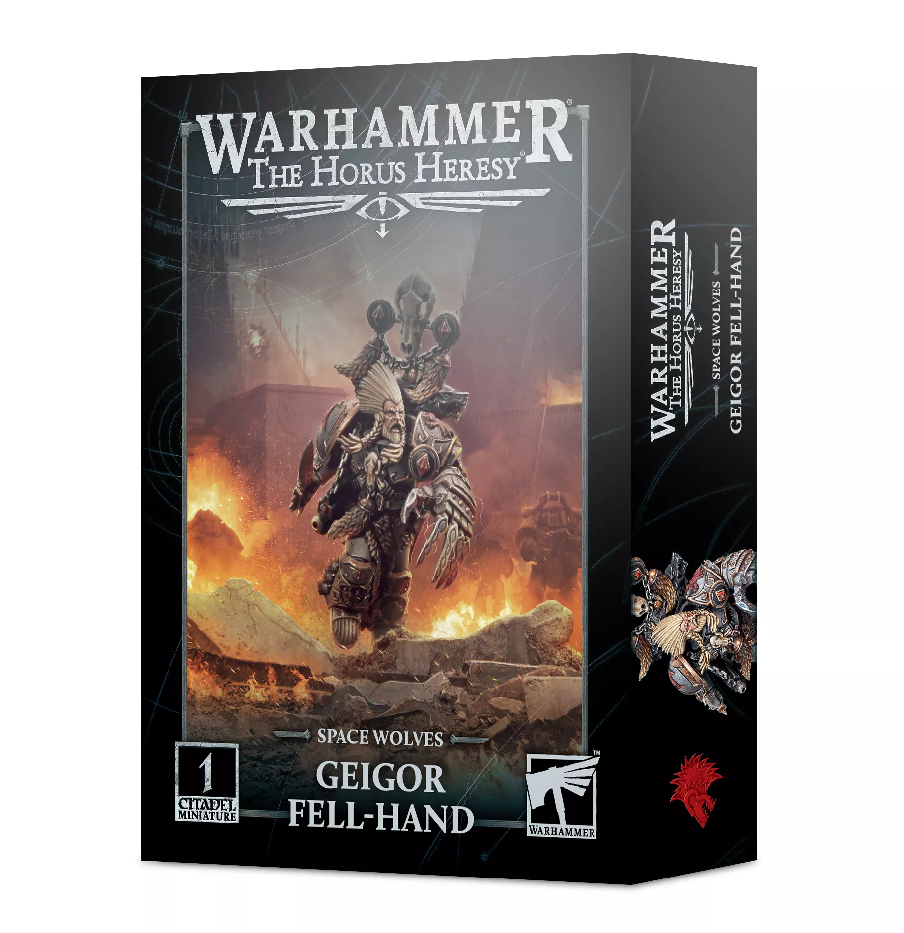 Warhammer HH Legiones Astartes : Space Wolves - Geigor Fell-Hand