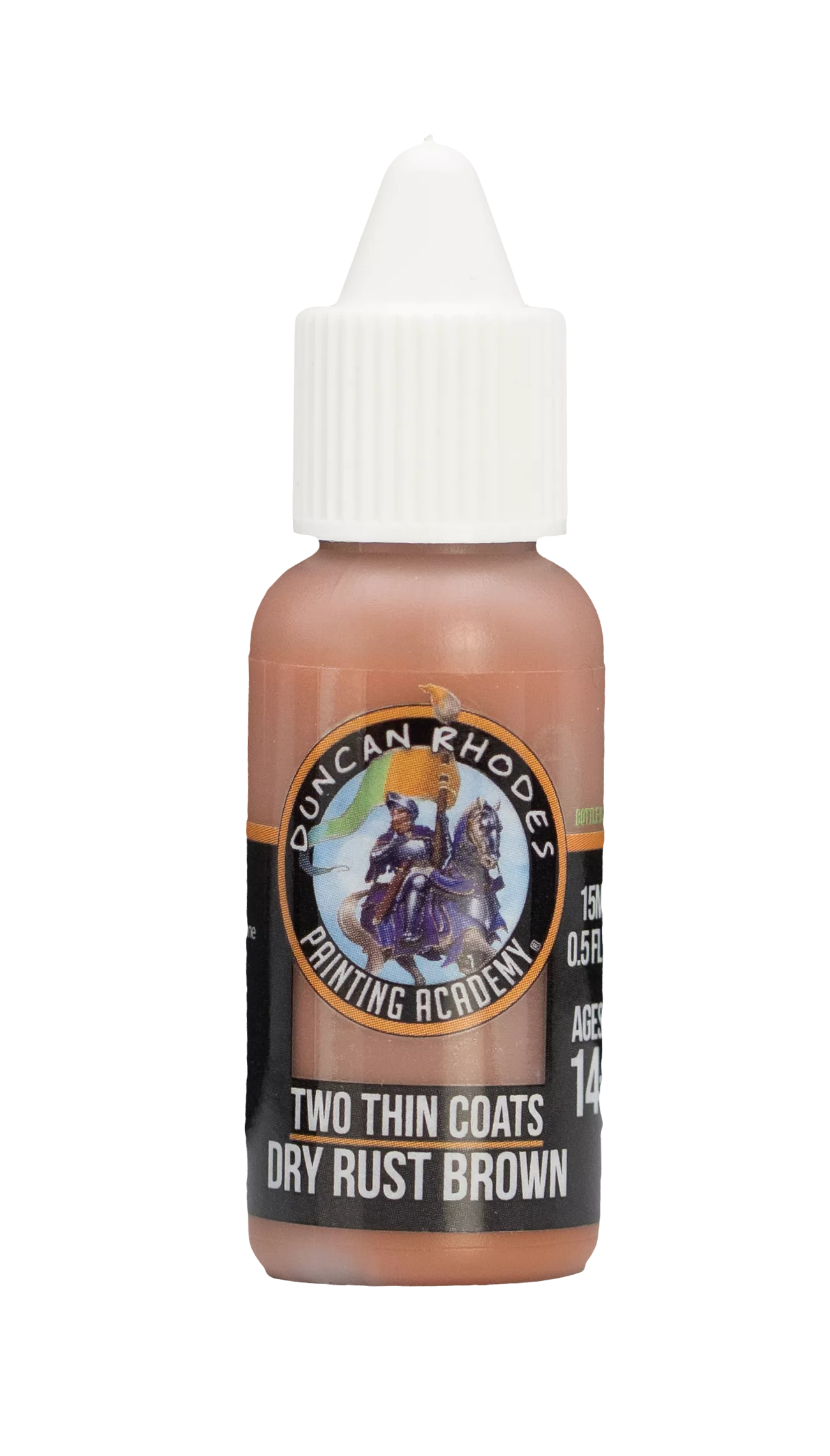 Two Thin Coats Dry Rust Brown 15ml