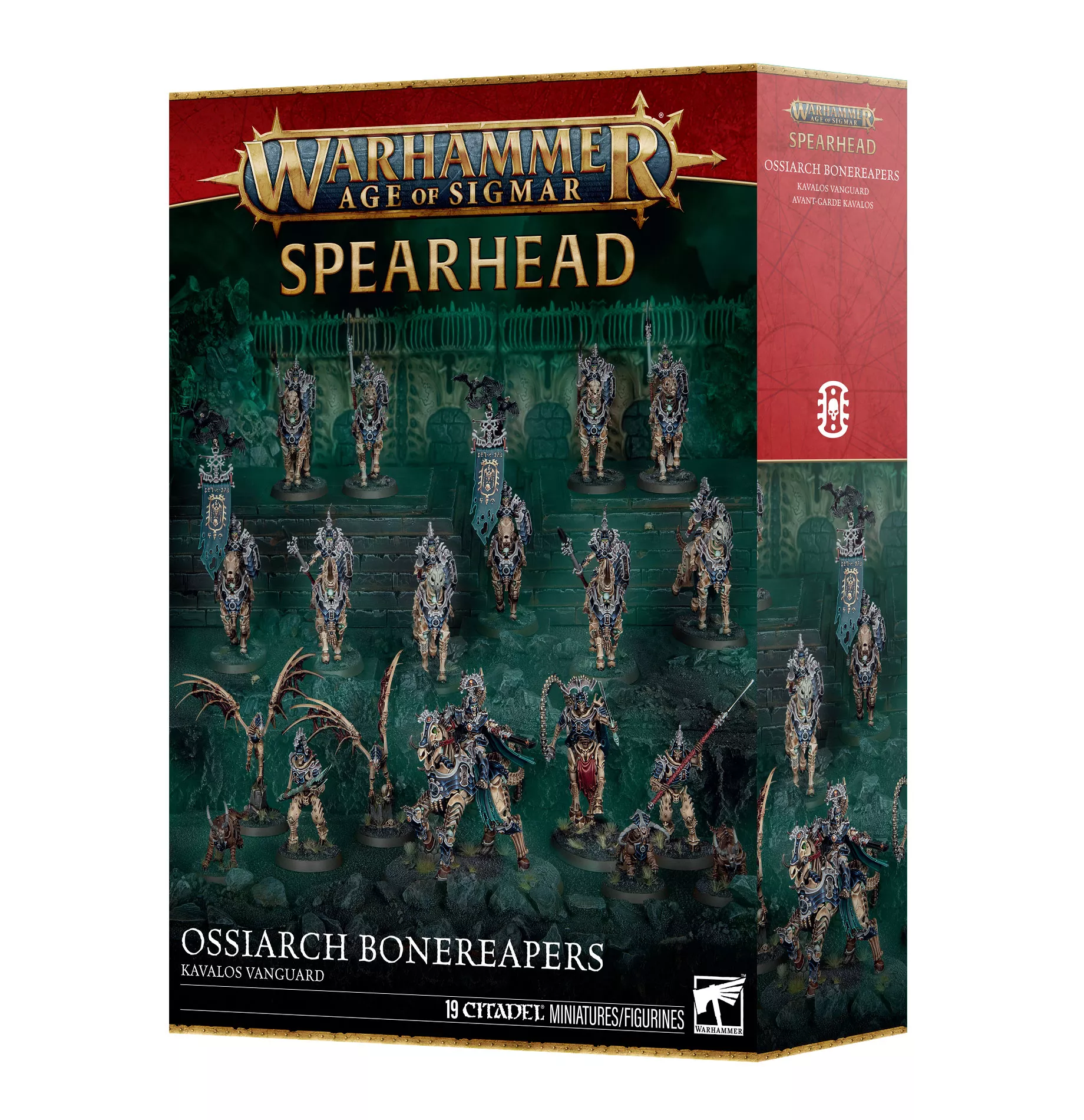 Age Of Sigmar Ossiarch Bonereapers : Spearhead Kavalos Vanguard