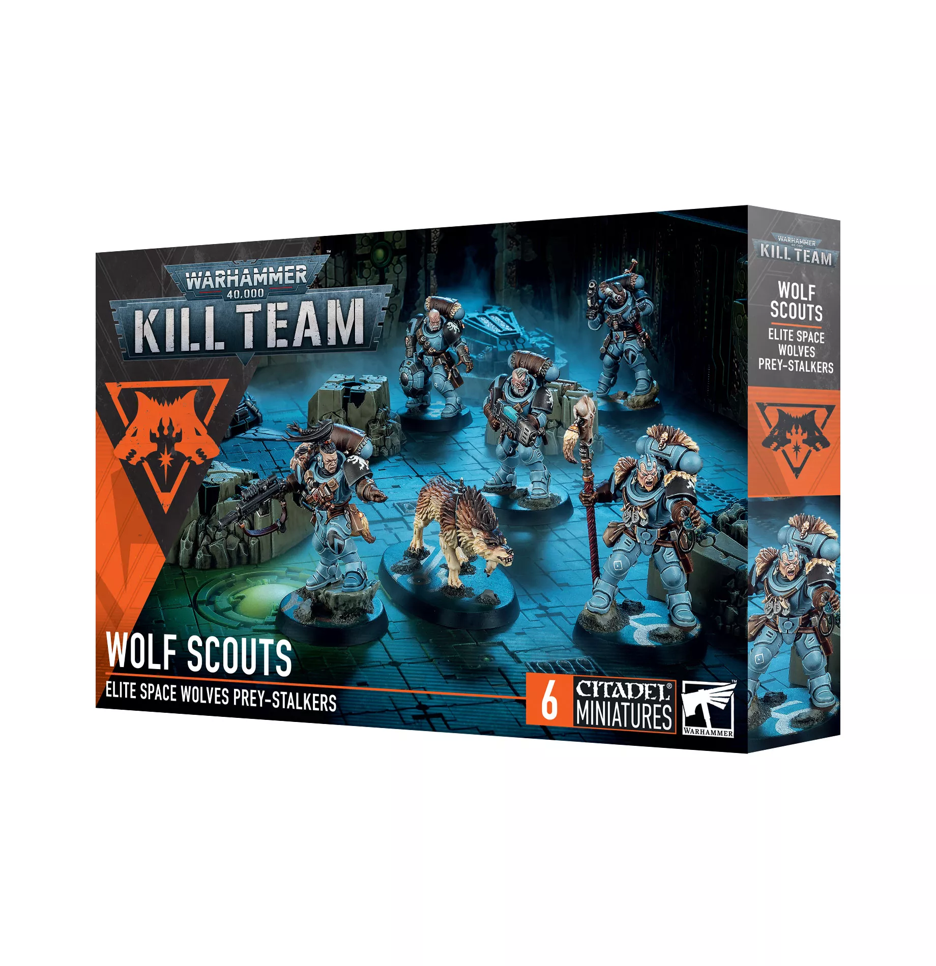 Warhammer 40 000 Kill Team : Wolf Scouts - Elite Space Wolves Prey-Stalkers