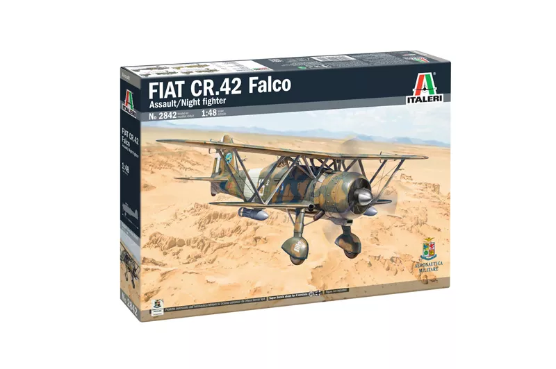 Italeri 2842 1:48 Fiat CR.42 Assault / Night fighter