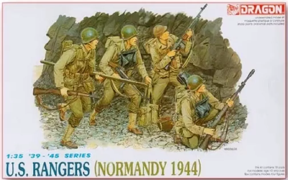 Dragon 6021 1:35 U.S Rangers Normandy 1944 Casino 1944