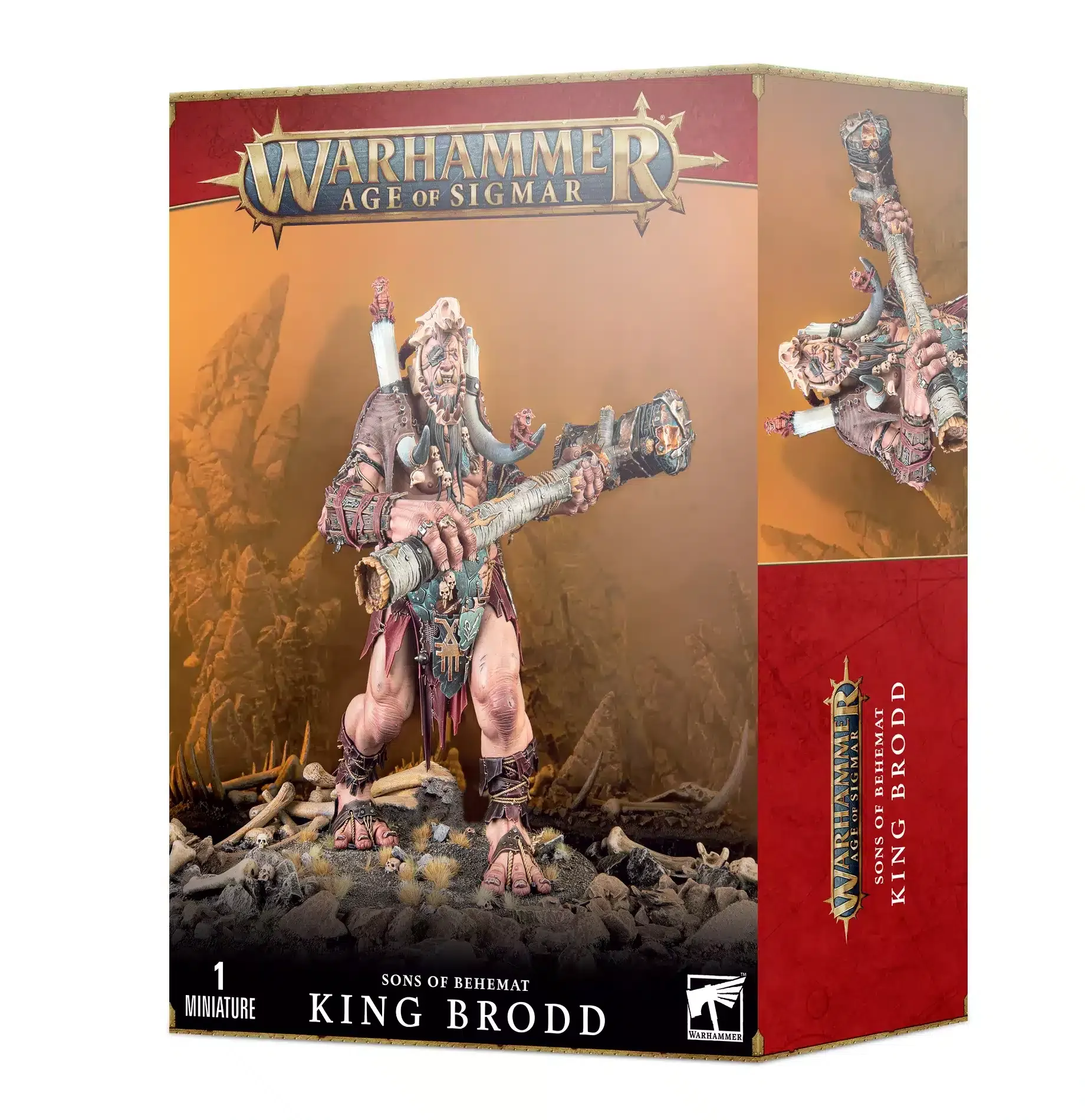 Age Of Sigmar Sons of Behemat : King Brodd