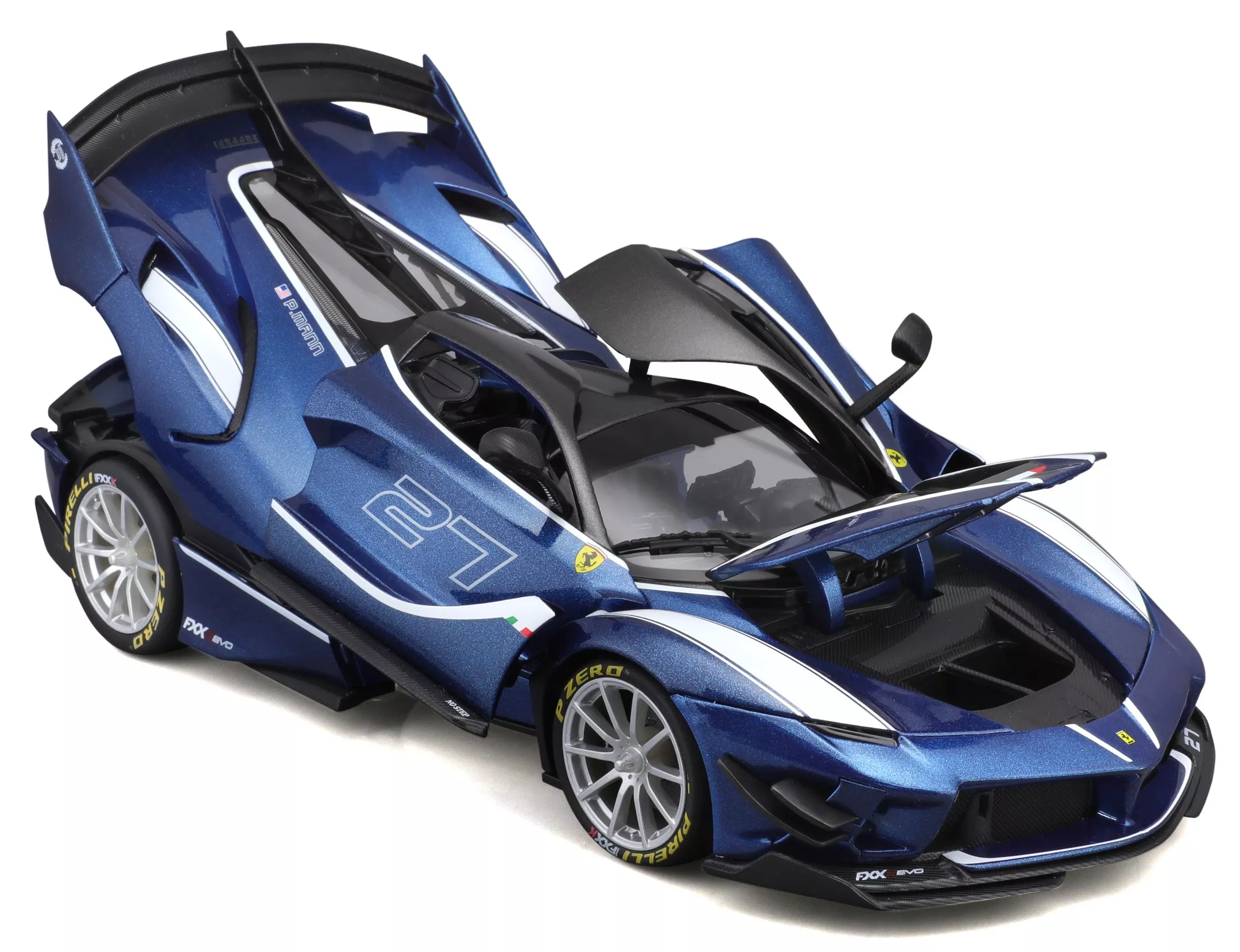 Burago 1816012-B 1:18 Ferrari R&P FXX-K Evo Bleu