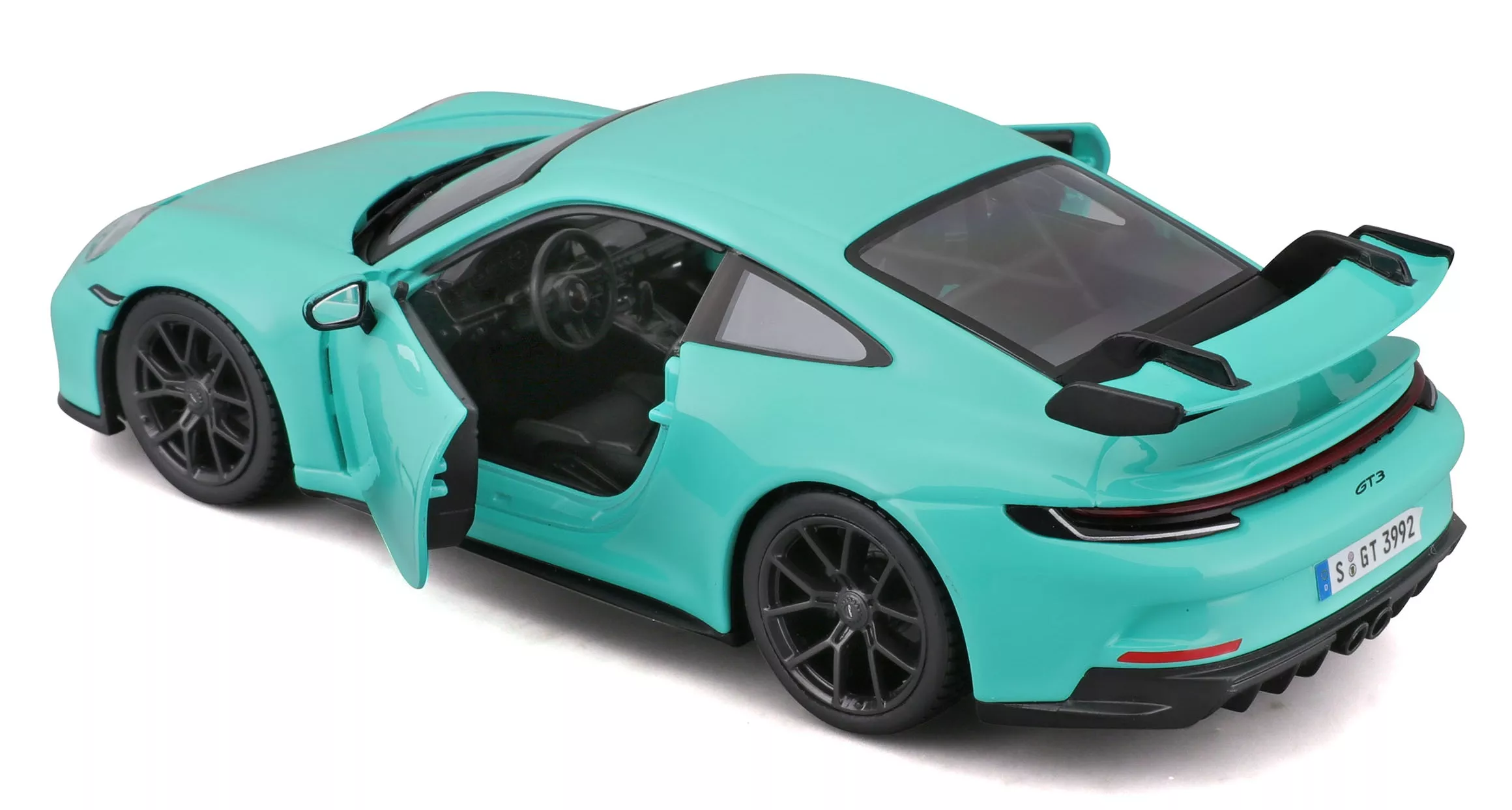 Burago 1821104-GR 1:24 Porsche GT3 vert pâle