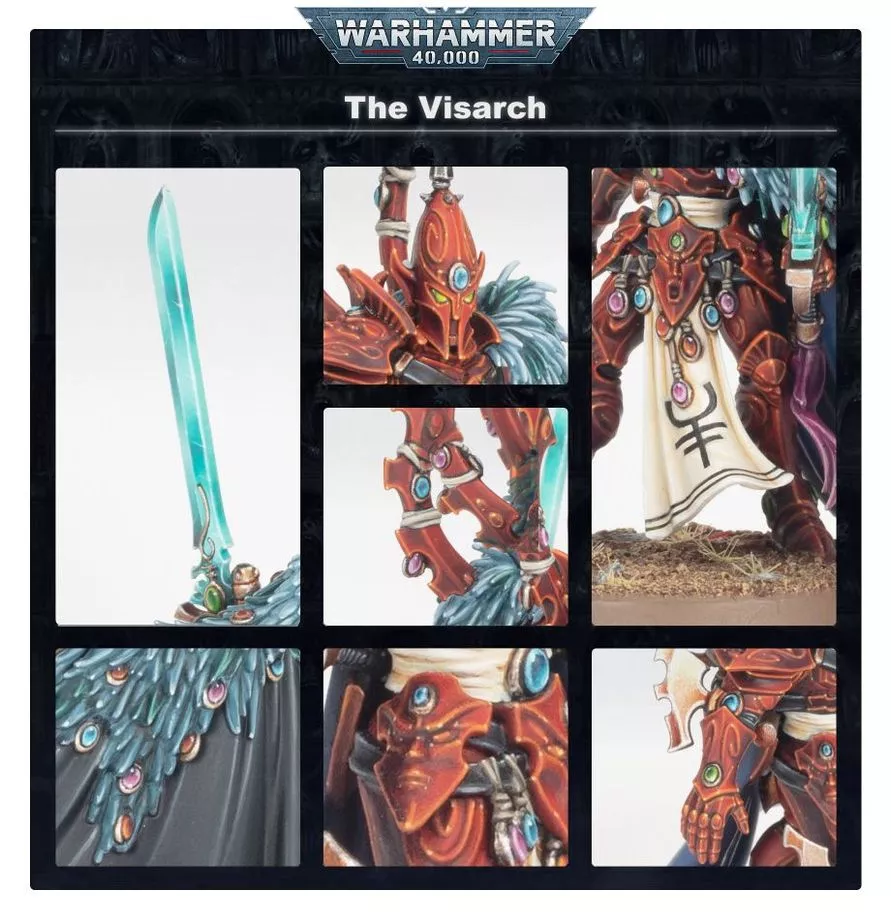 Warhammer 40 000 Aeldari : Le Visarch