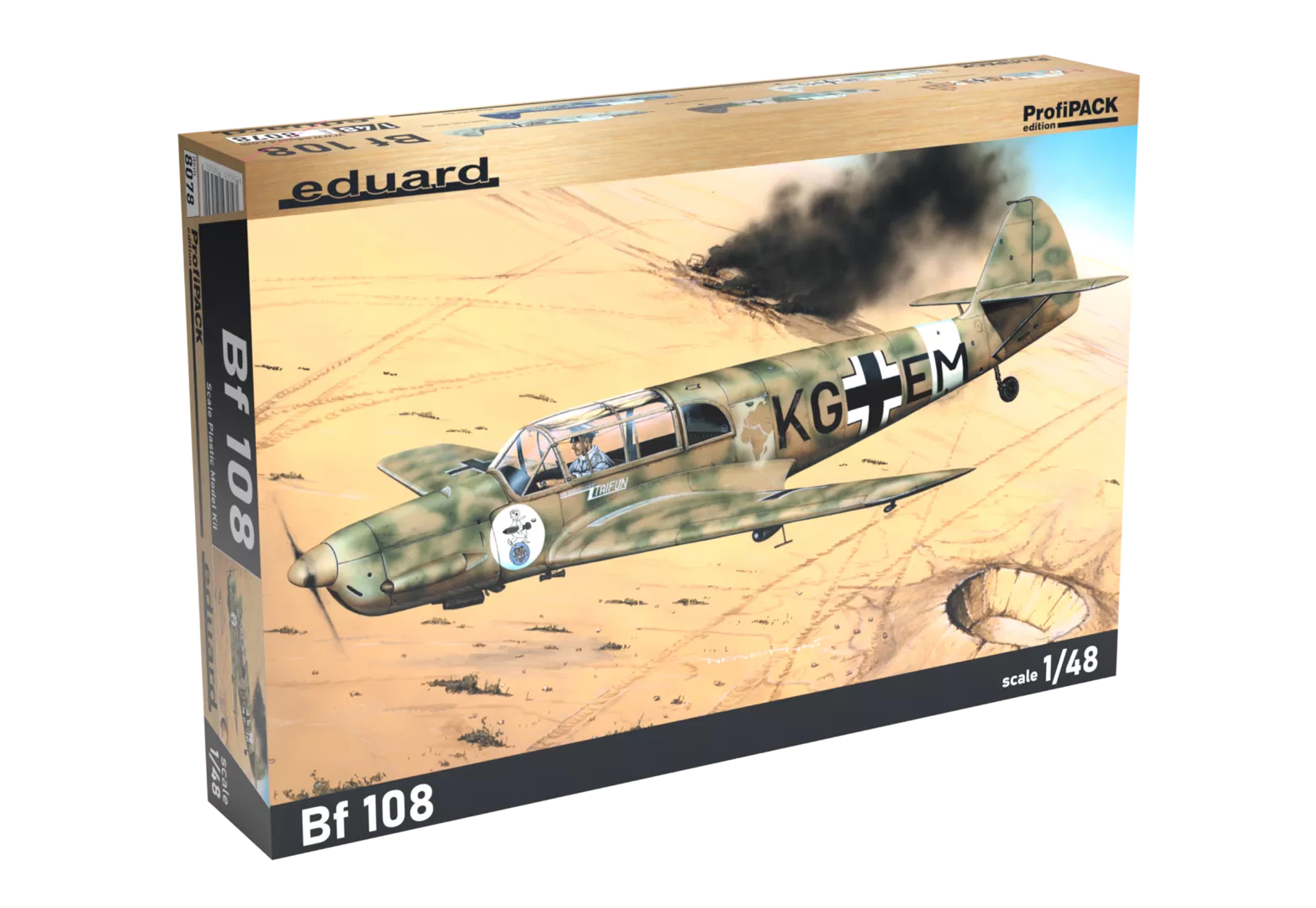 Eduard 8078 1:48 Messerschmitt BF108 Taifun ProfiPACK