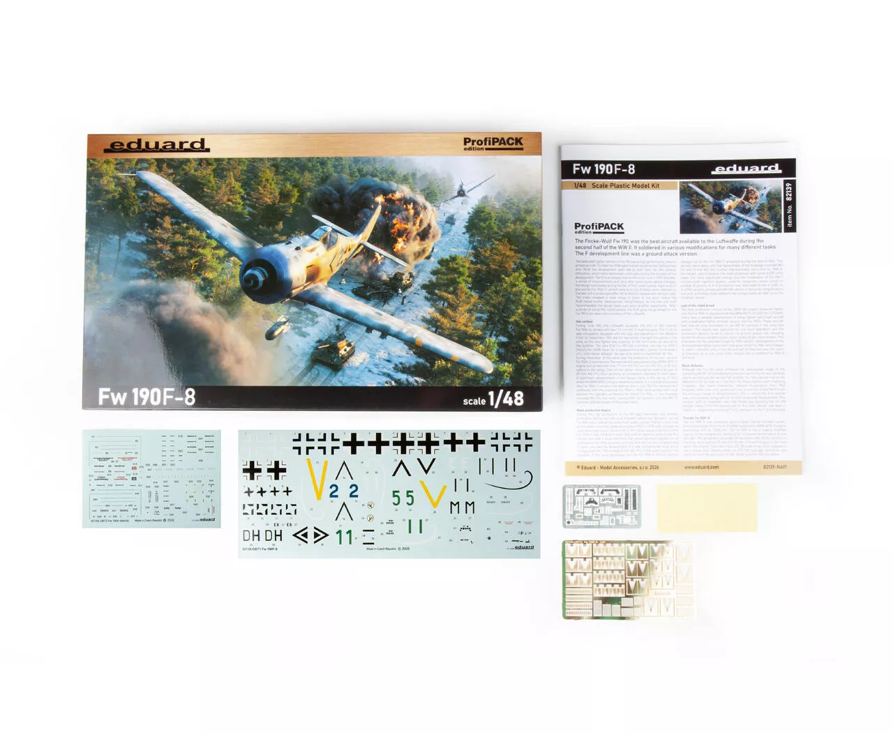 Eduard 82139 1/48 Focke-Wulf Fw190F-8 ProfiPACK