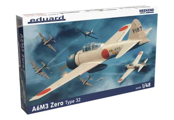 Eduard 84191 1/48 A6M3 Zero Type 32 Weekend edition