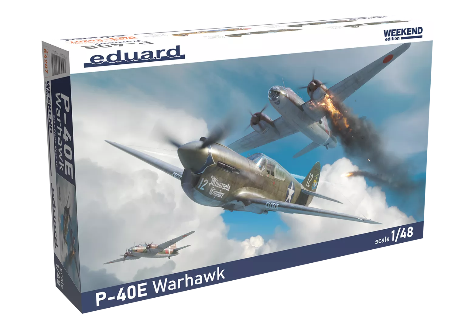 Eduard 84207 1/48 Curtiss P-40E Warhawk WEEKEND edition