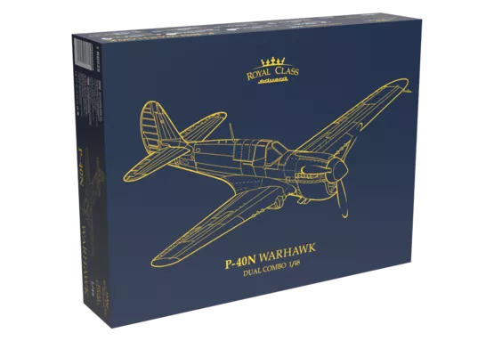 Eduard R0025 1/48 Curtiss P-40N Warhawk Royal Class Dual Combo