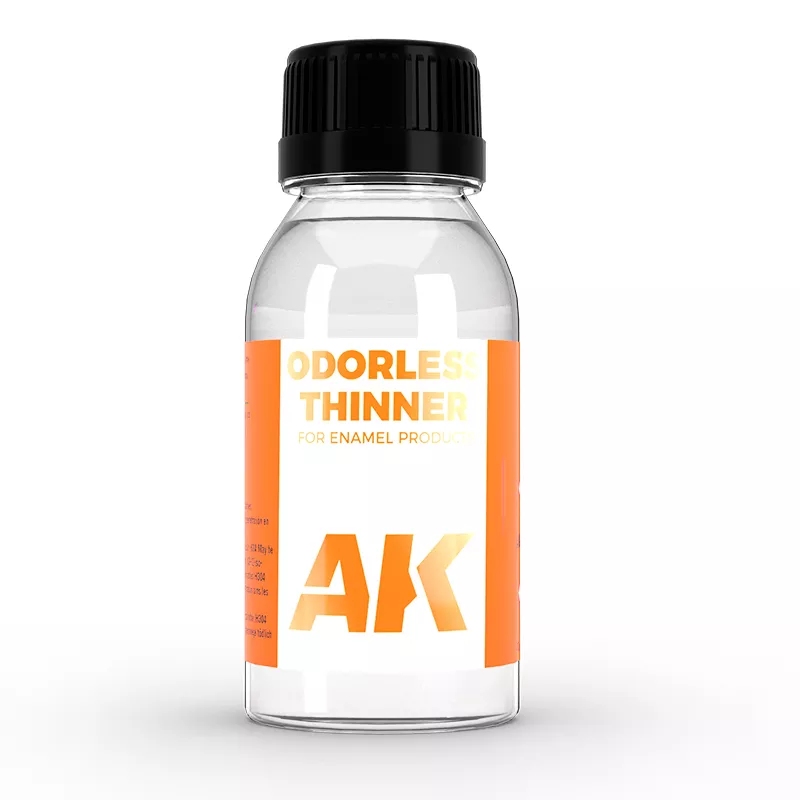 AK Interactive Odorless Thinner for Enamel Products 100ML