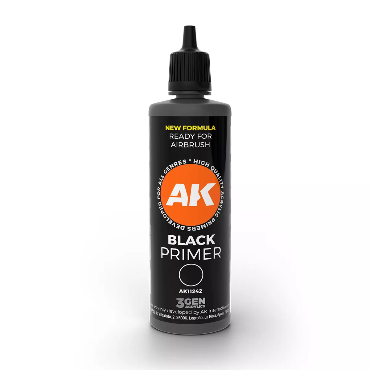 AK Interactive Black Primer 100ml