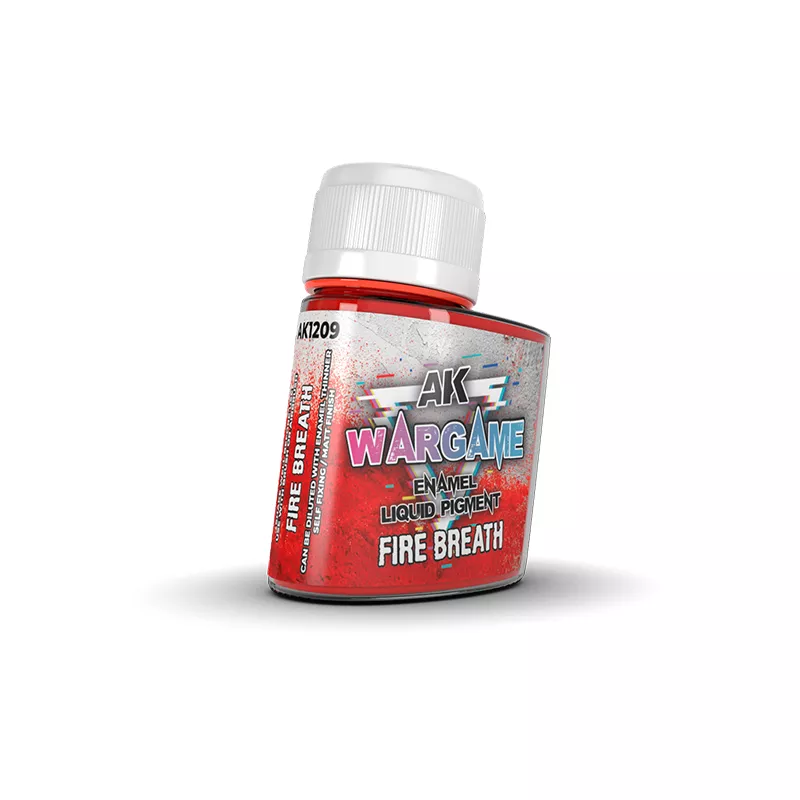AK Interactive Fire Breath - Wargame Pigment Liquide 35 ml