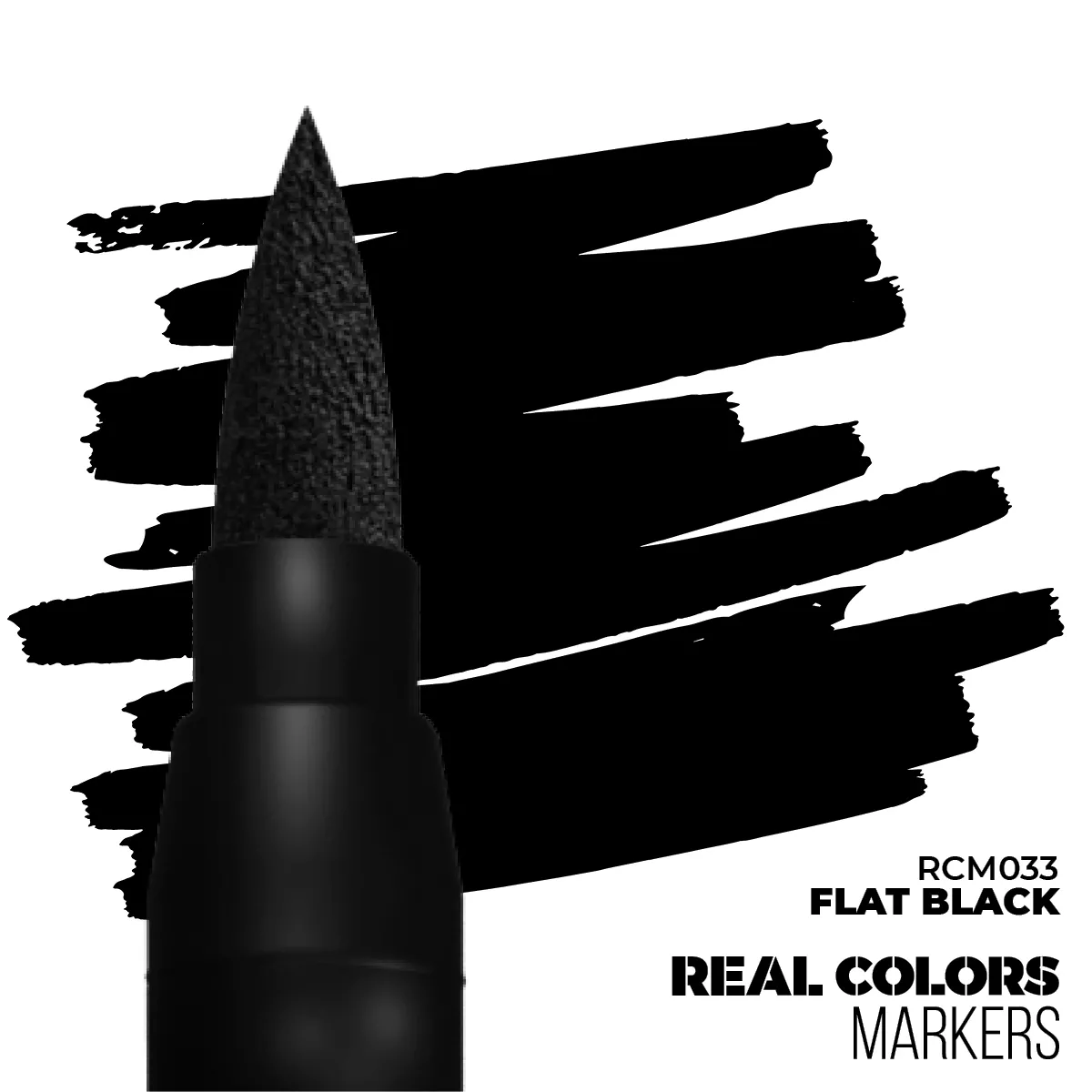 AK Interactive Real Color Marker Flat Black