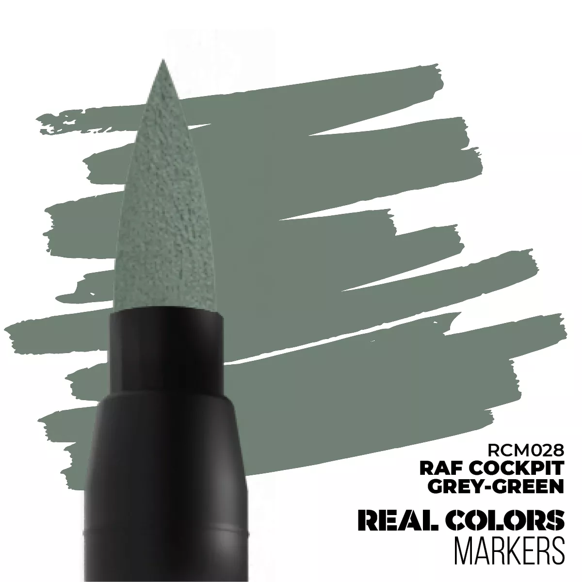 AK Interactive Real Color Marker RAF Cockpit Grey-Green