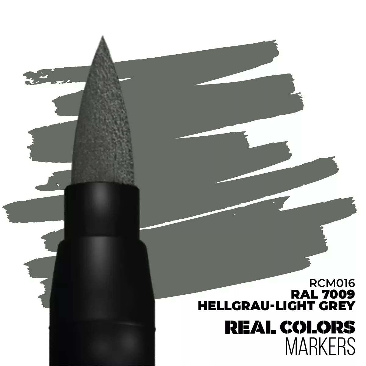 AK Interactive Real Color Marker RAL7009 Hellgrau Light Grey