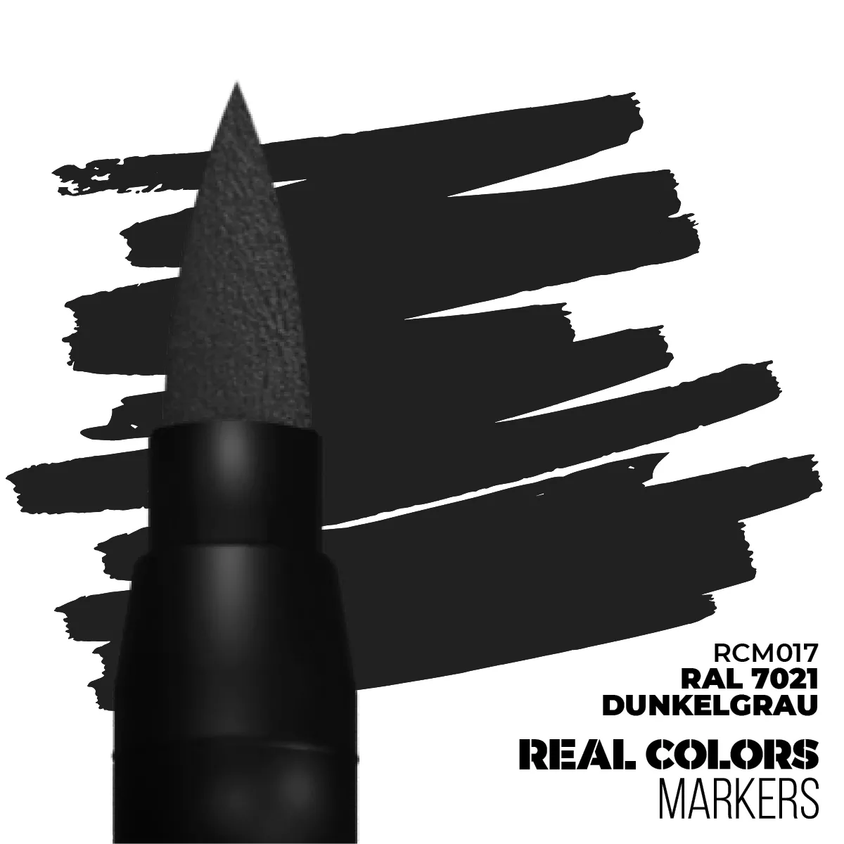 AK Interactive Real Color Marker RAL7021 Dunkelgrau
