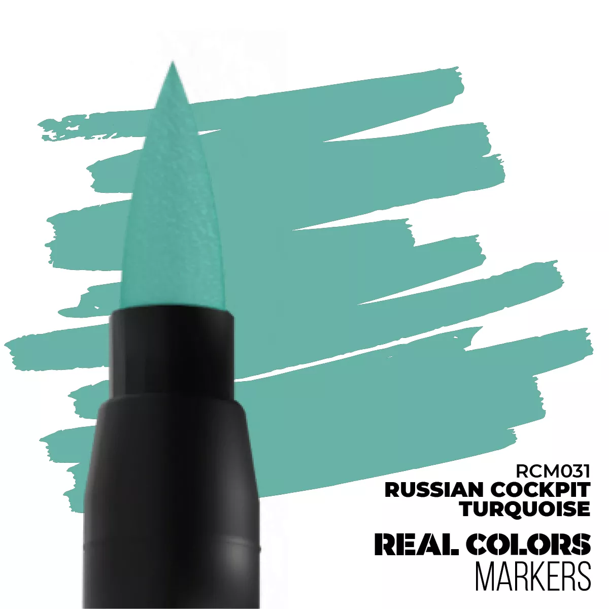 AK Interactive Real Color Marker Russian Cockpit Turquoise