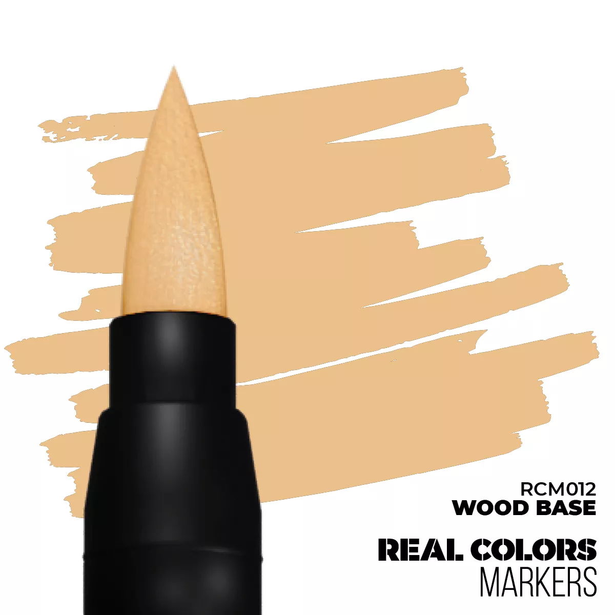 AK Interactive Real Color Marker Wood Base