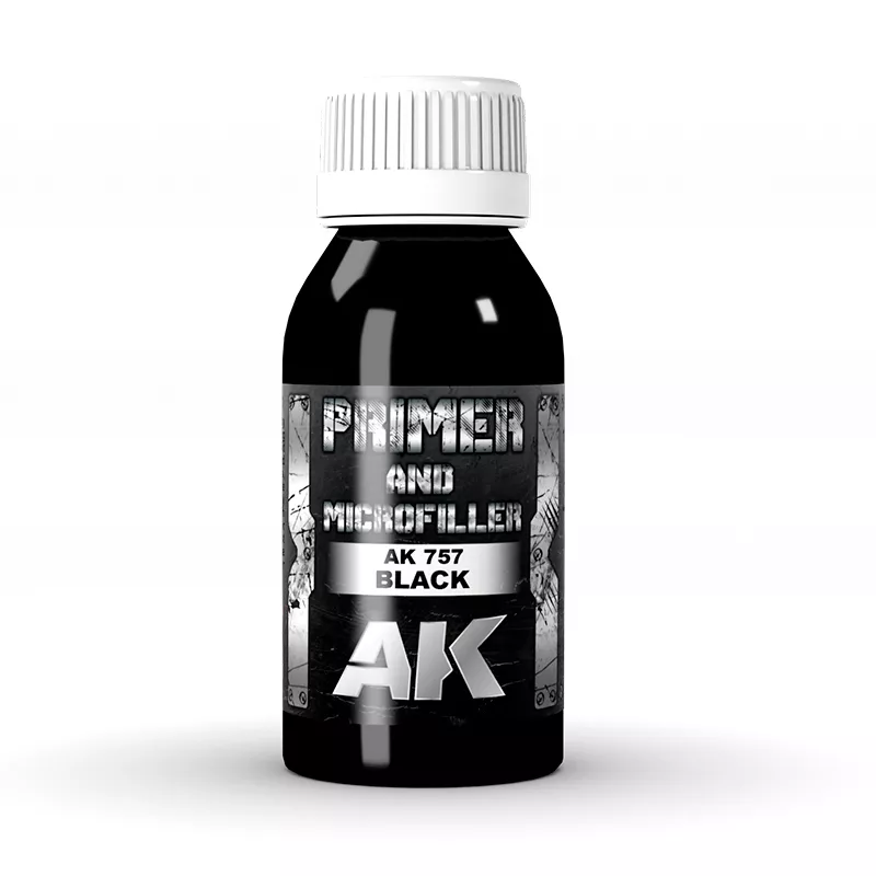Ak Interactive Black Primer and Microfiller 100ml