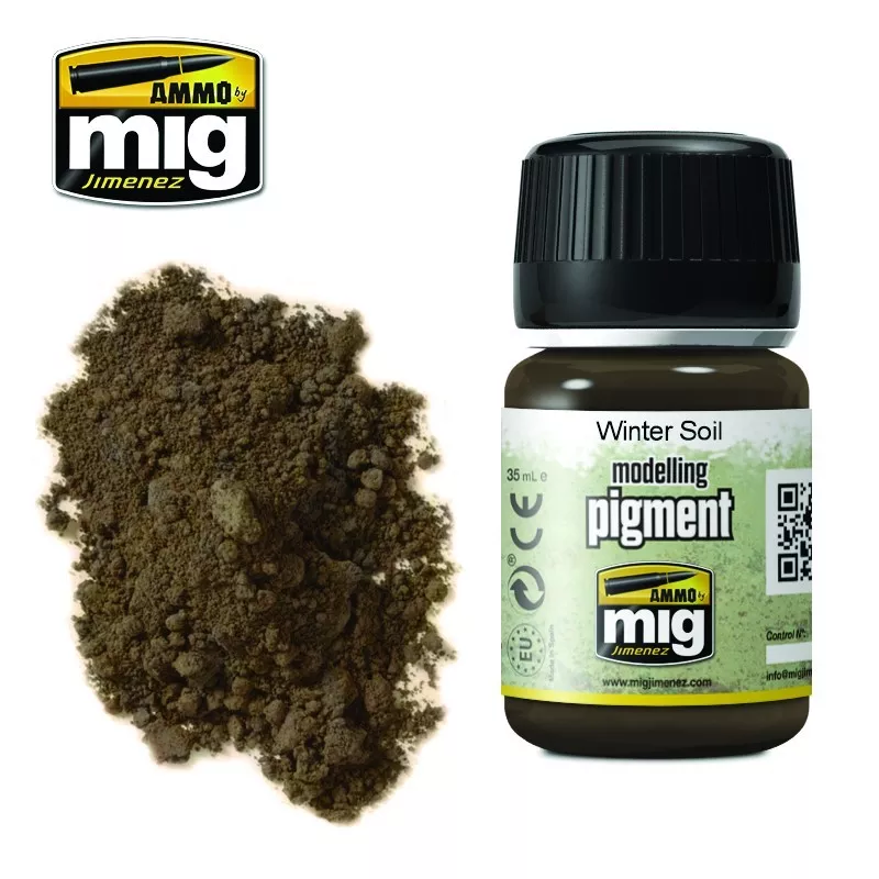 Ammo MIG Pigment Winter Soil