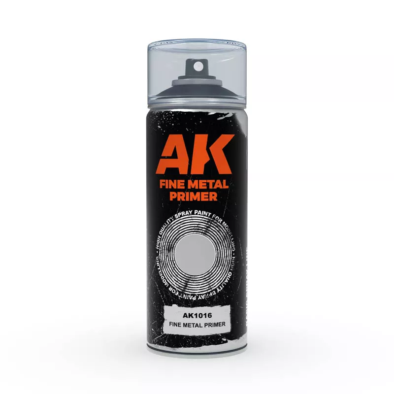 AK Interactive Fine Metal Primer 150ml