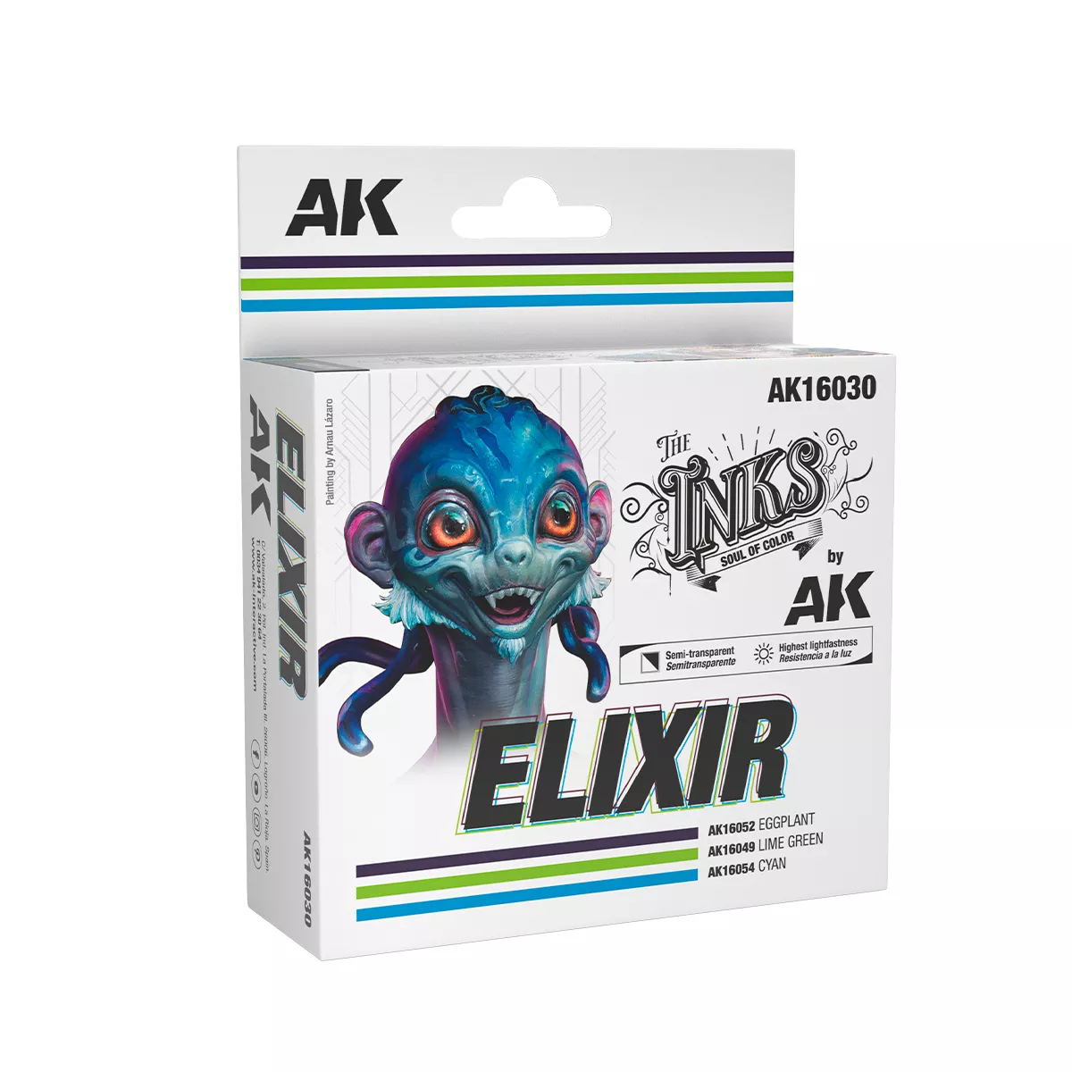 AK Interactive INKS Elixir 3x 30ml