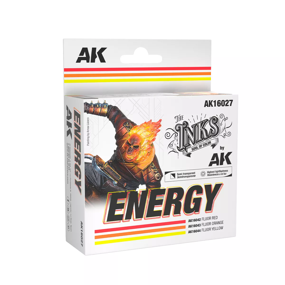 AK Interactive INKS Energy 3x 30ml