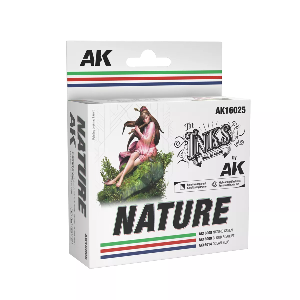 AK Interactive INKS Nature 3x 30ml