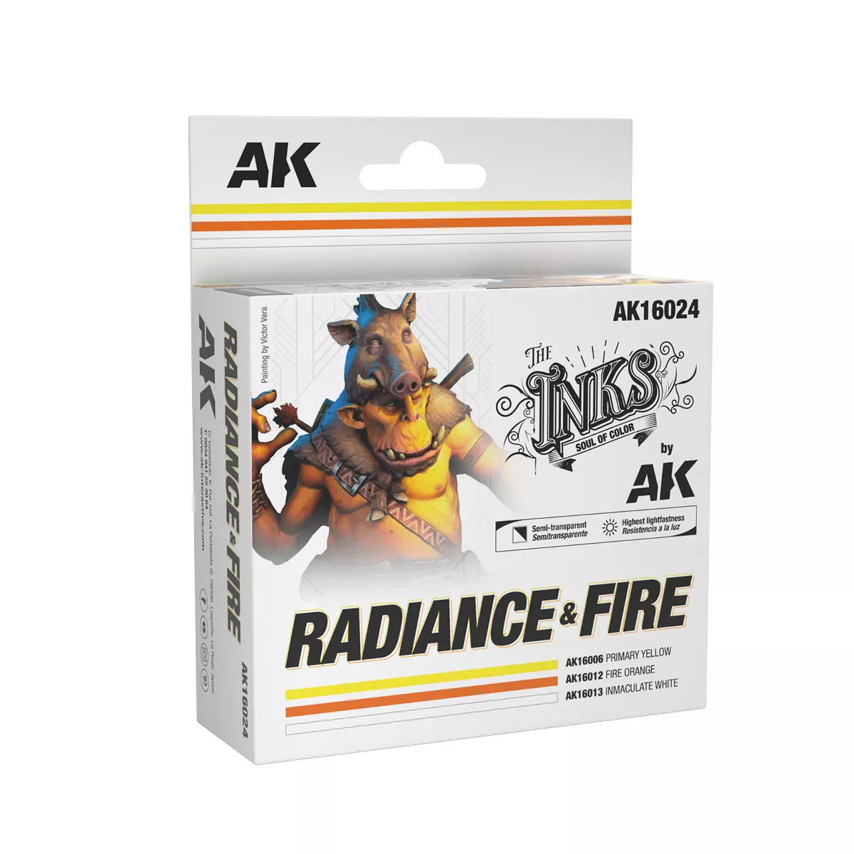 AK Interactive INKS Radiance & Fire 3x 30ml