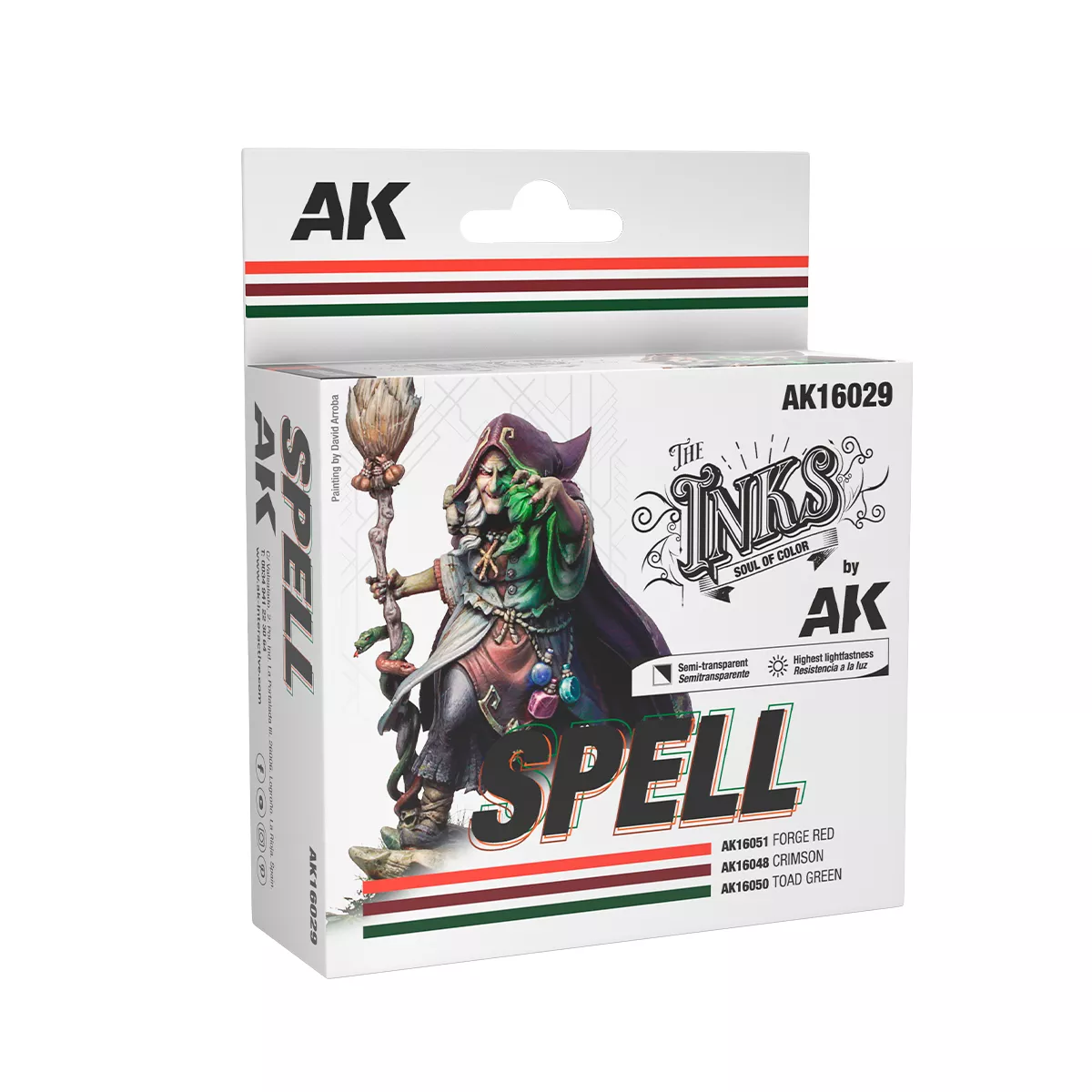 AK Interactive INKS Spell 3x 30ml