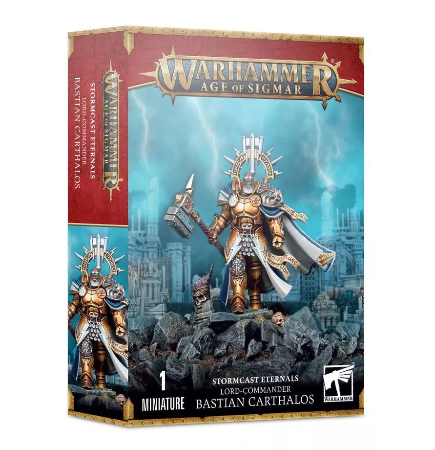 Age Of Sigmar Stormcast Eternals : Lord-Commander Bastian Carthalos
