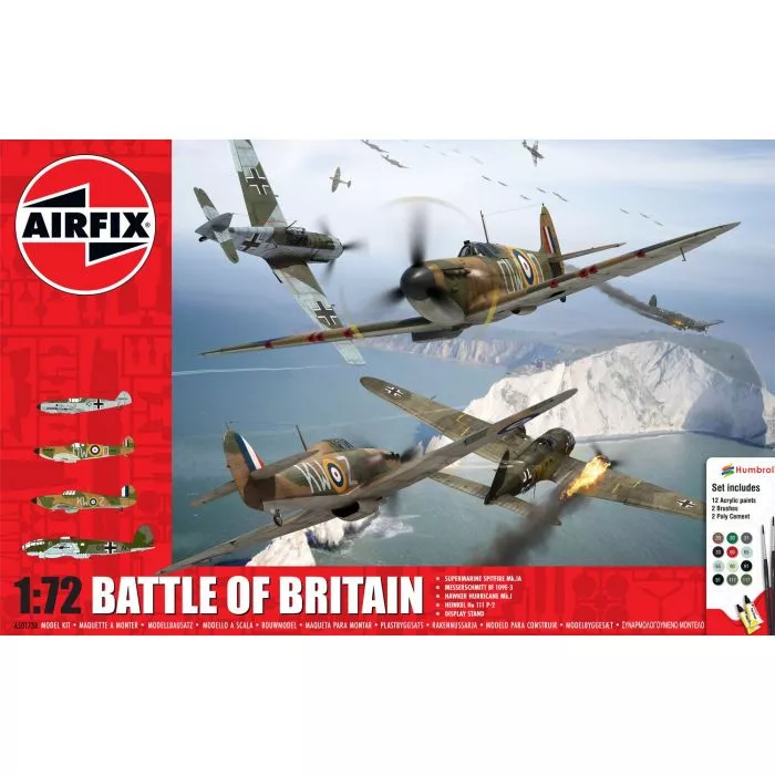 Airfix 50173A 1:72 set de 4 avions bataille d'Angletere