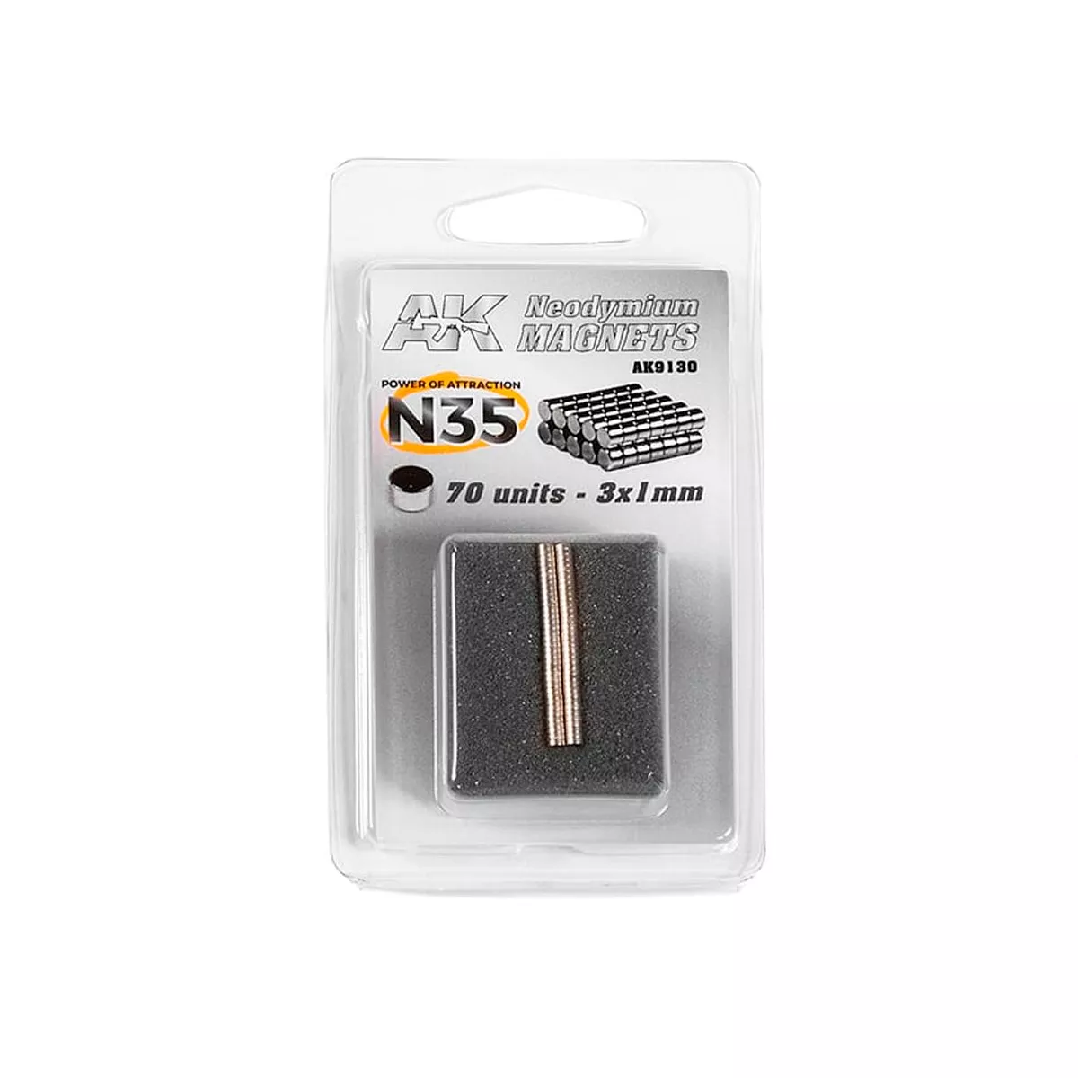 AK Interactive Aimants Neodime 3x1mm