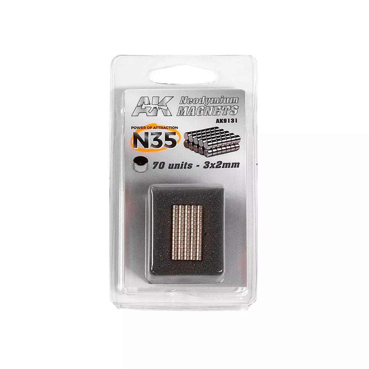 AK Interactive Aimants Neodime 3x2mm