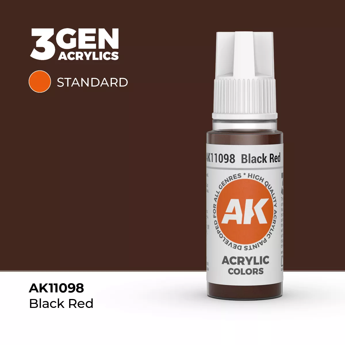 AK Interactive Black Red 18ml