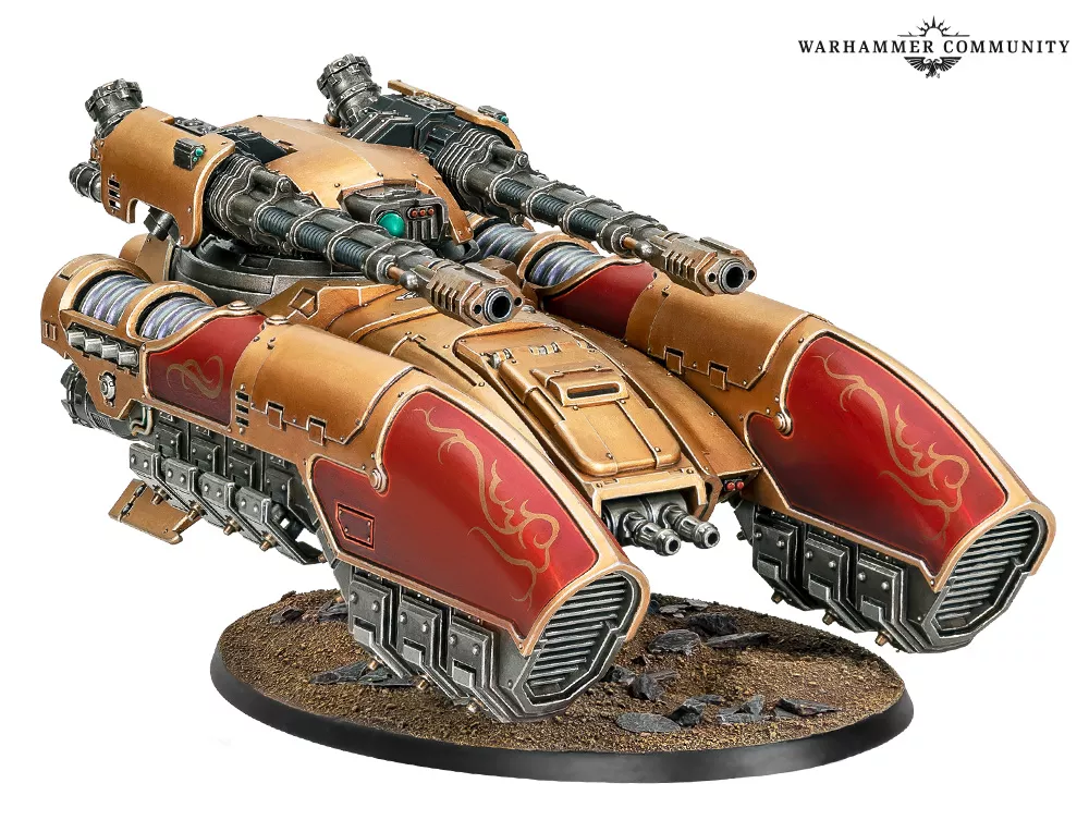 Warhammer HH Legio Custodes - Caladius Grav-Tank