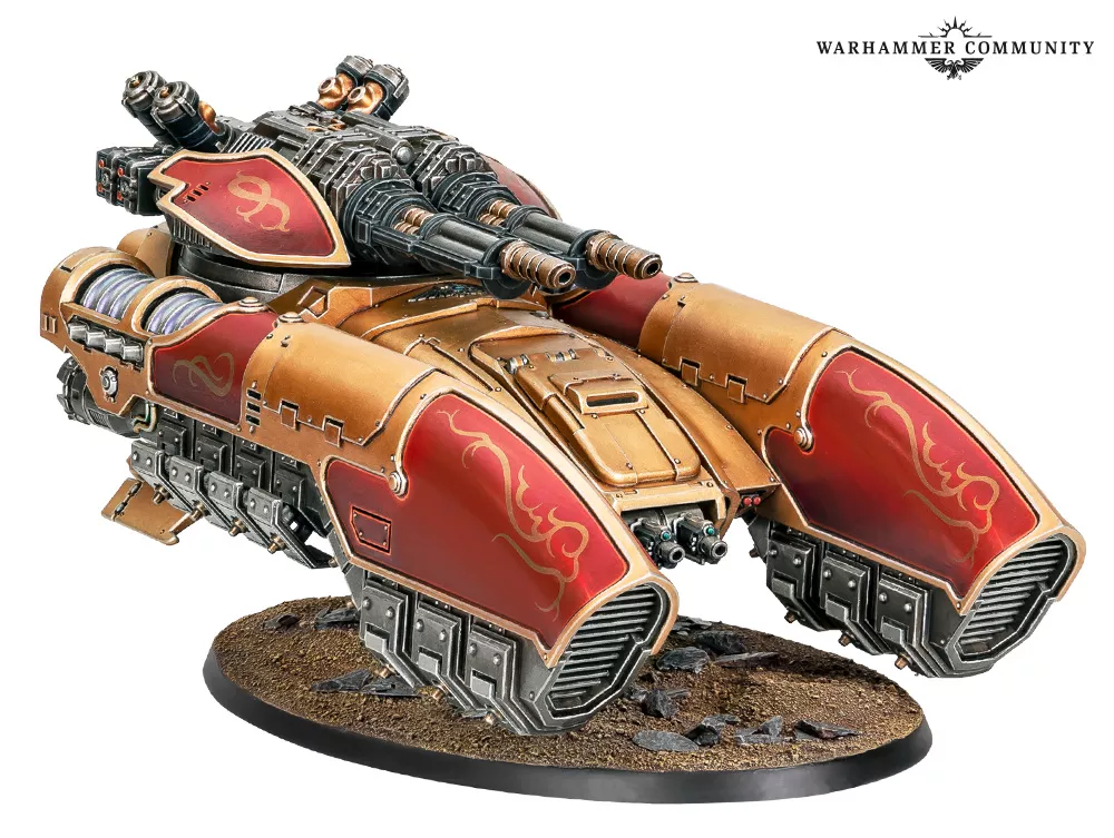 Warhammer HH Legio Custodes - Caladius Grav-Tank Annihilator