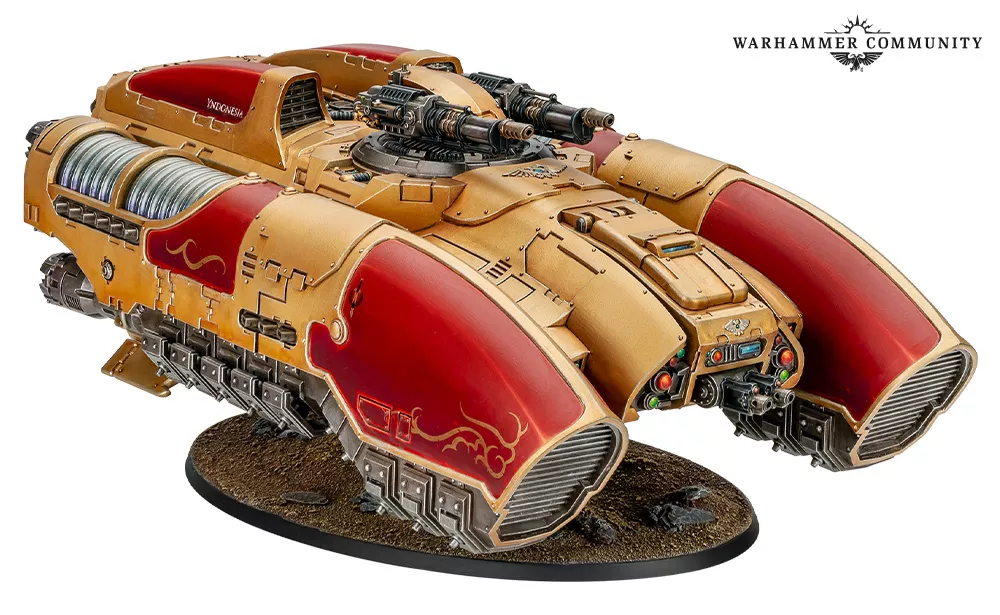 Warhammer HH Legio Custodes - Coronus Grav-Carrier