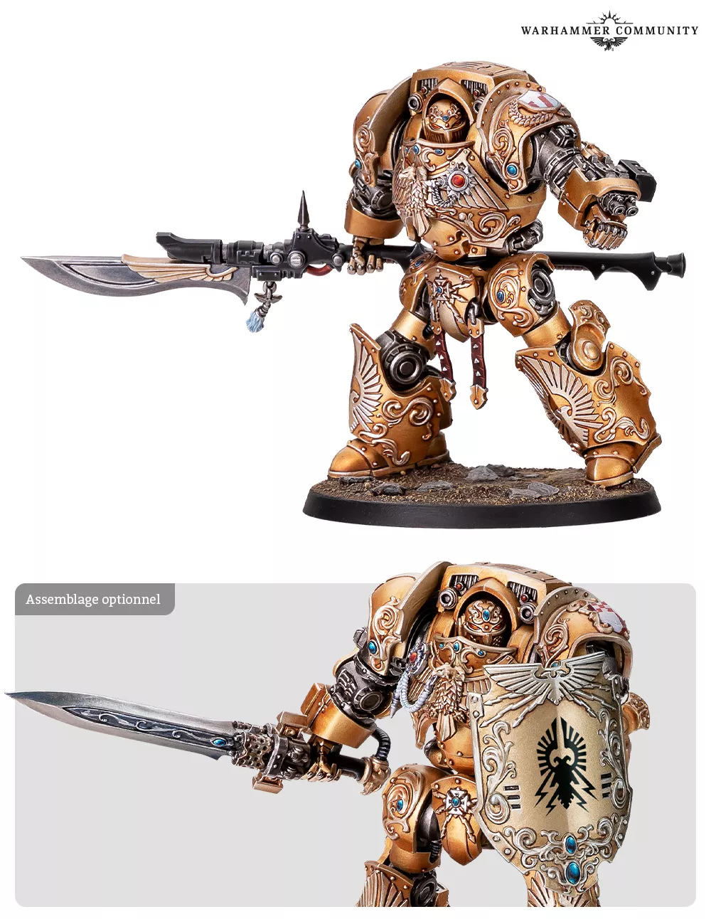 Warhammer HH Legio Custodes - Custodian Dreadnought
