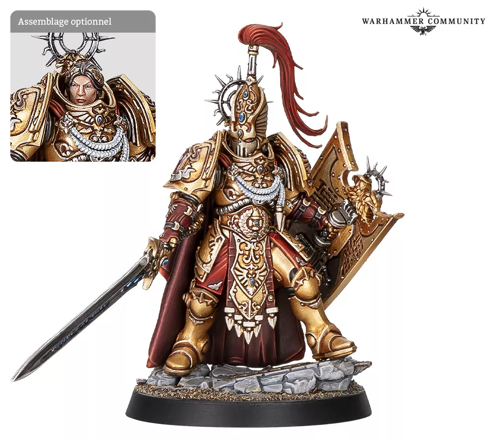 Warhammer HH Legio Custodes - Shield Captain