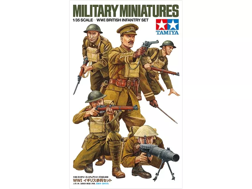 Tamiya 35339 1:35 infanterie britagnique 2e guerre mondiale