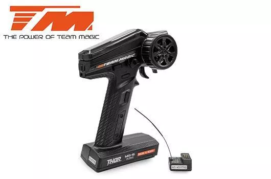 Team magic 191027 télécommande(TX + RX) 2 cannaux FS-2,4GHz